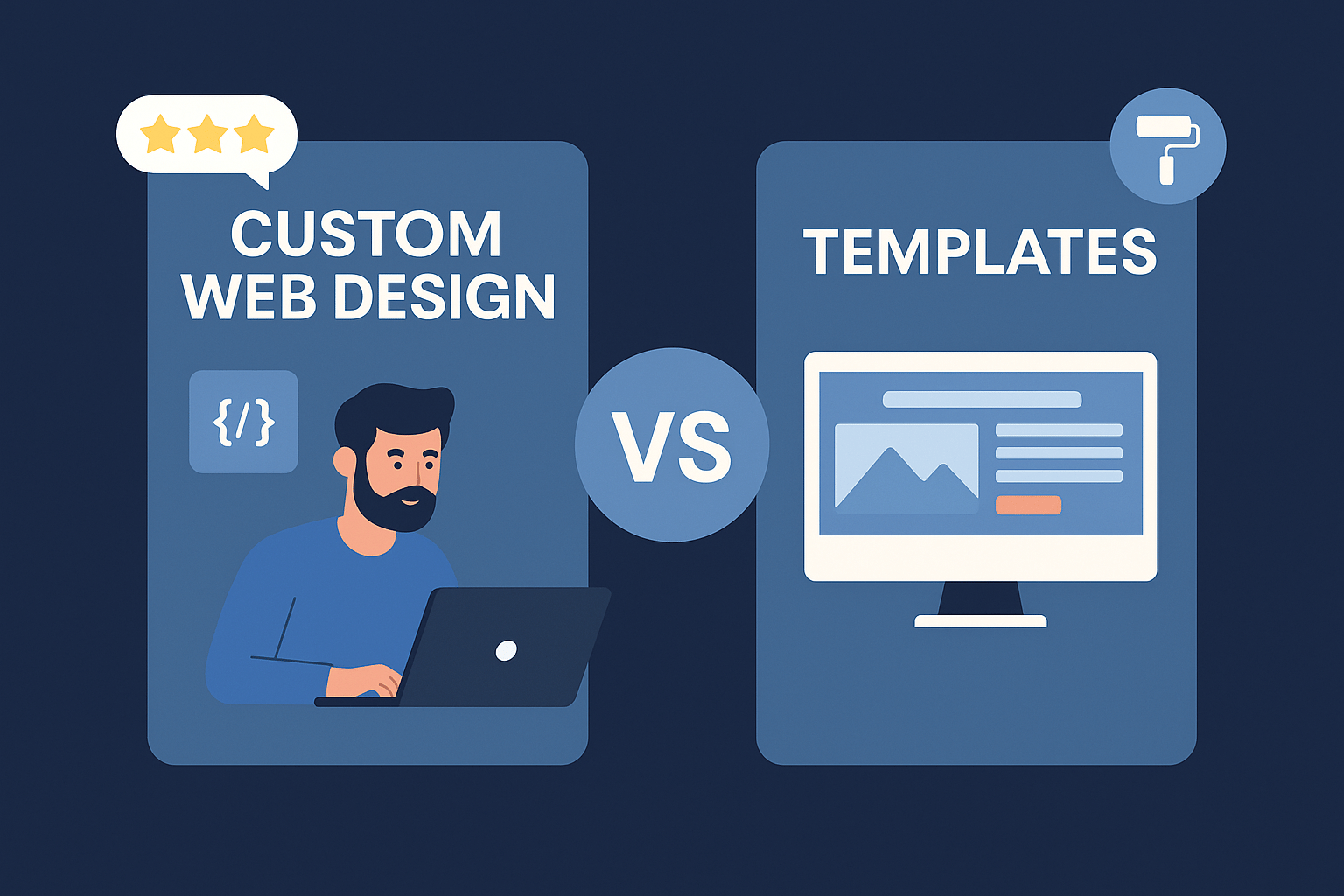 Custom vs Templates